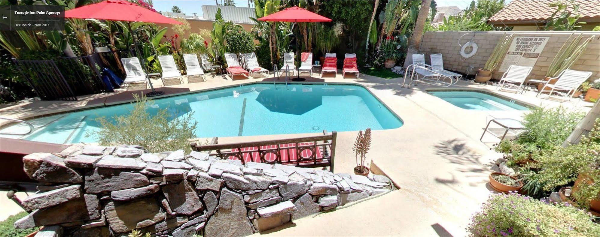 Triangle Inn Clothing Optional Resort For Men Παλμ Σπρινγκς Εξωτερικό φωτογραφία